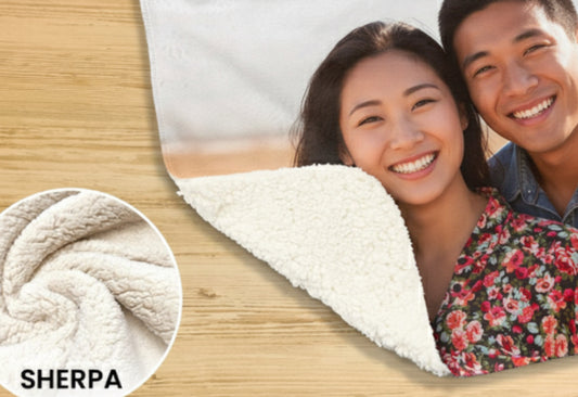 SHERPA + FLEECE BLANKET