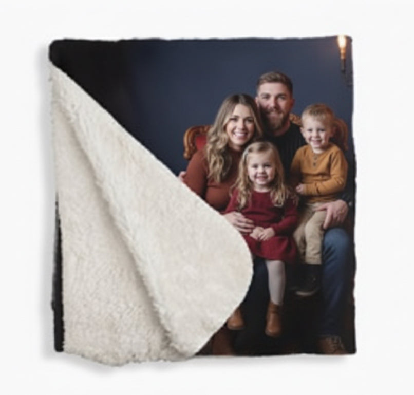 SHERPA + FLEECE BLANKET